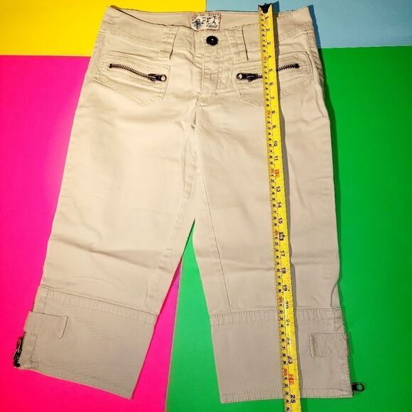 2/$20 Vintage Esprit summer dress pants white cream colour shorts - Picture 4 of 4